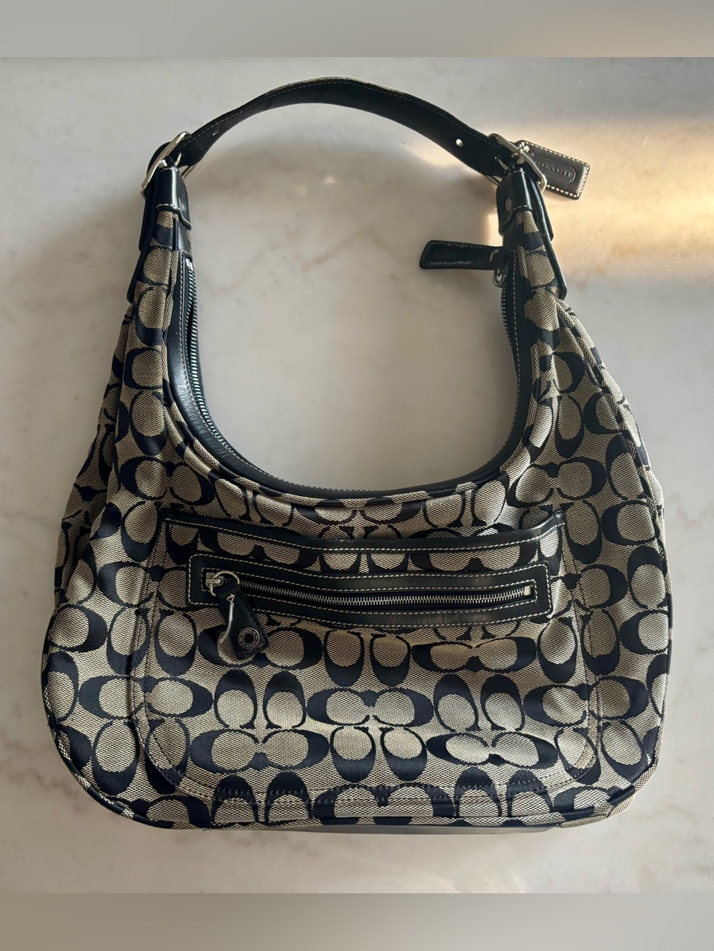 Coach Signature C Hobo Shoulder Bag
